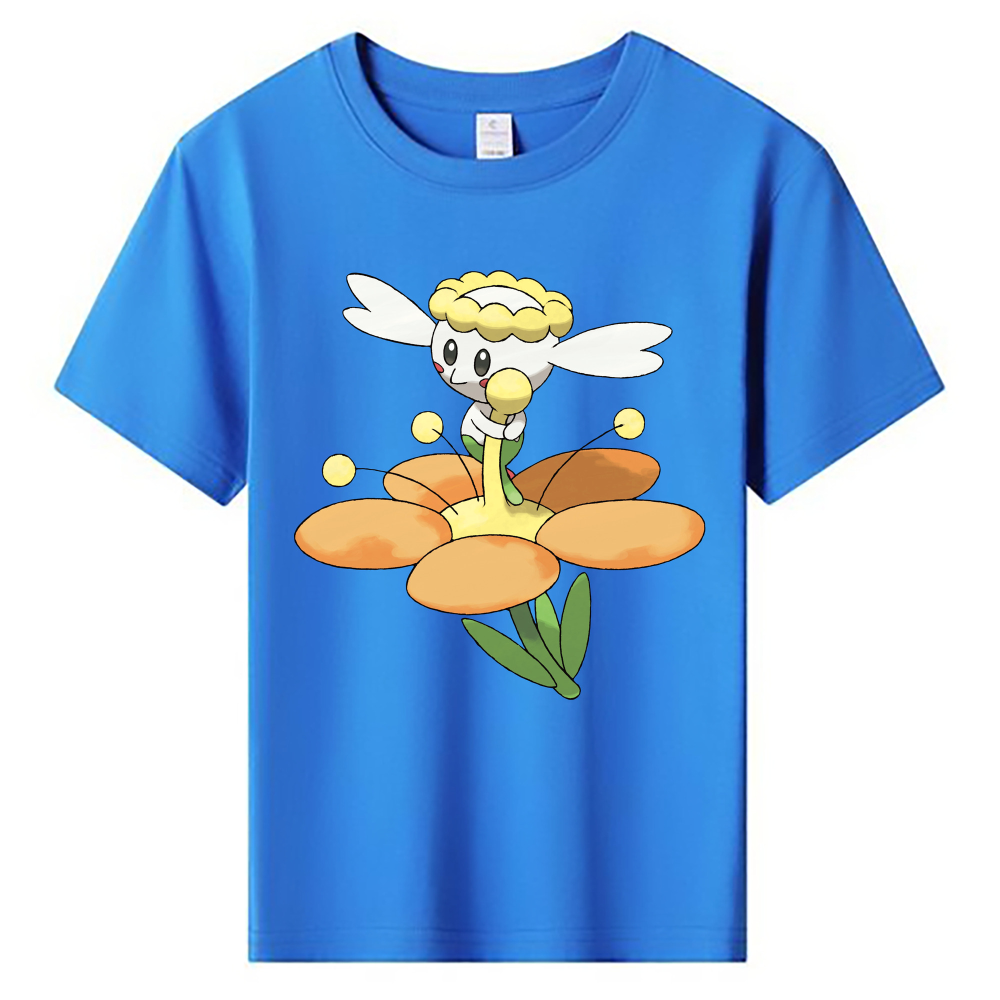 （画像用） ポケットモンスター Pokémon 綿100％キッズTシャツ（フロントプリント）